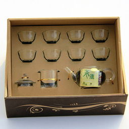 花草茶具玻璃套裝 商務禮品的優雅之選